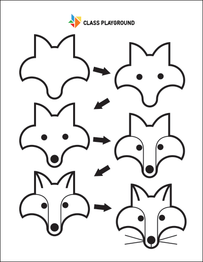 fox racing drawings