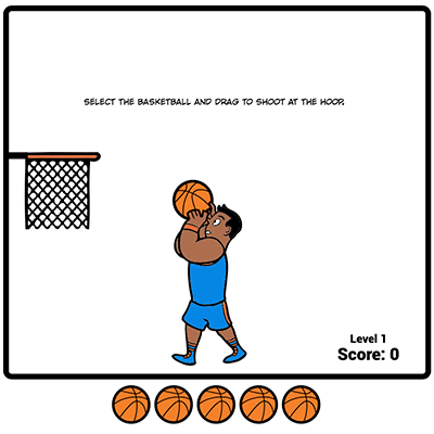 multiplication basketball interactive