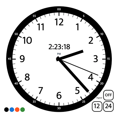 time display